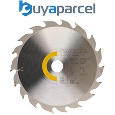 Festool 500458 160mm x 20mm 18T Long Lasting Standard Wood Saw Blade TS55 TSC55