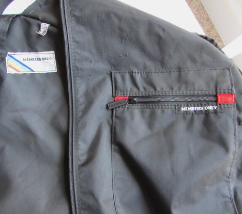 Vintage black members only - black,