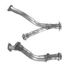 Exhaust Pipe Front Right + Fitting Kit For Mitsubishi Shogun MK2 3.0 V6 24V