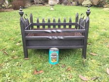 Fire Grate Basket Wrought Iron Blacksmith