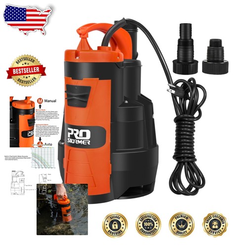 Elite 1hp sump pump 3500 - sump, gph