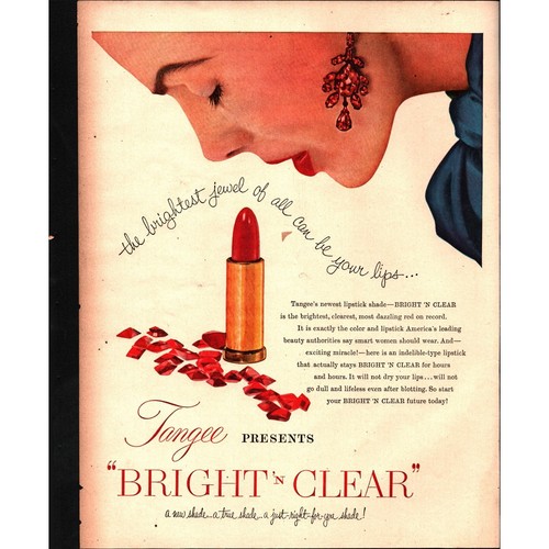 1954 tangee bright - tangee, and