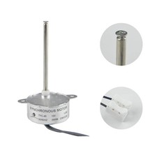 CHANCS TYC-40 AC 12V Synchronous Motor 5RPM CW/CCW Inner-Screw Shaft 74mm 