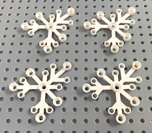 Lego white 6x5 - plant, leaves