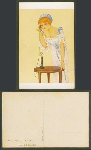 Raphael kirchner old postcard - kirchner,