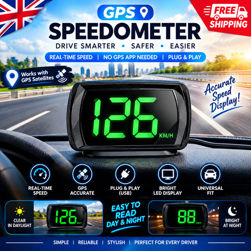 Digital hud speedometer mph - speedometer,