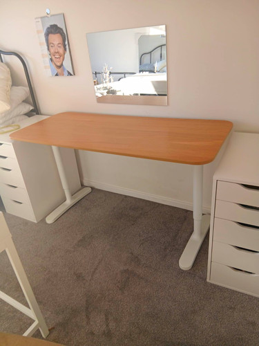 Ikea computer desk 140x50cm - ikea,