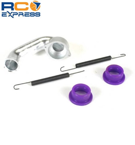 Hpi exhaust header - header, rear
