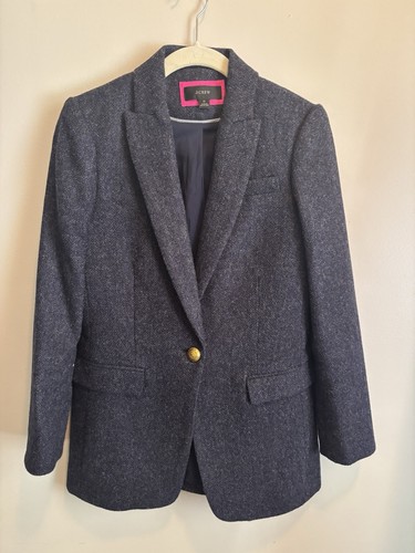 Crew 100 wool blazer - wool, —