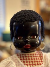 Vintage 1950s Pedigree Hard Plastic Black Walker Doll, 21” Tall . Mandy-Lou . VG