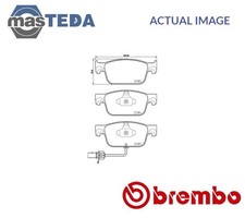 P 85 153X BRAKE PADS SET