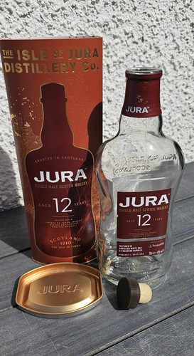 Empty bottle jura single - single, malt