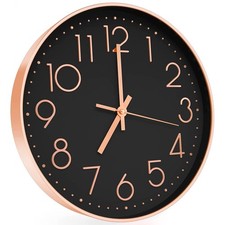 12" Wall Clock Silent & Large