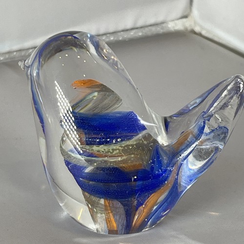 Glass blown bird hand made - blown,