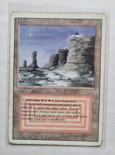 Mtg 1994 plateau - plateau, land