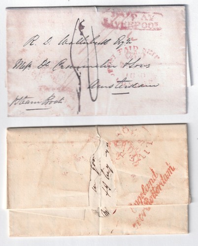Stampless folded letter