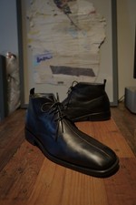 Ravel Black Leather Ankle