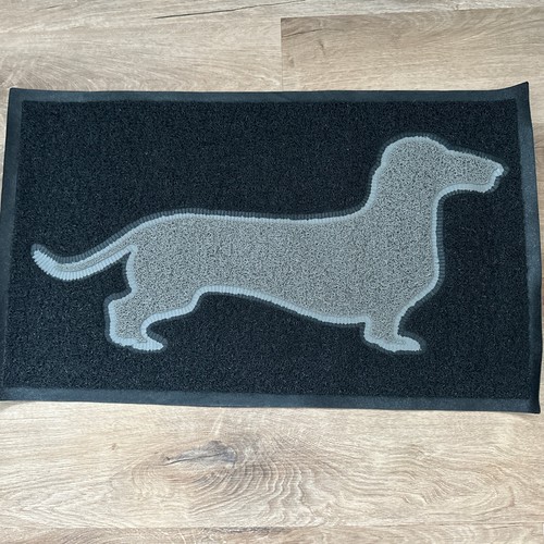 Dachshund sausage dog black - dog, &