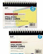 Index Cards Spiral Bound Ruled