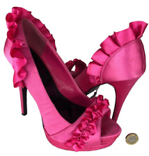 Shoes High Heels Pink Open Toe