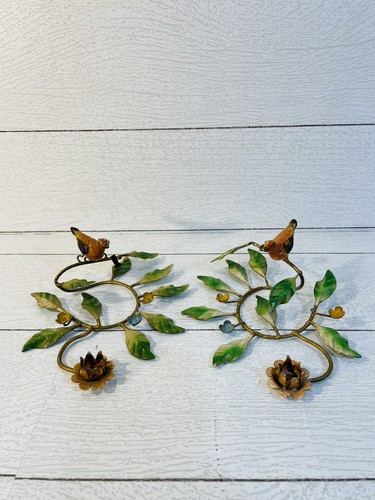 Pair vintage decorative - of,