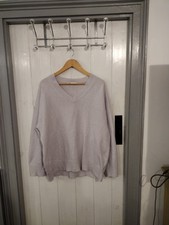 Zara Lilac V Neck Jumper 16
