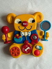 Matchbox Vintage Activity Teddy Bear Cot Toy
