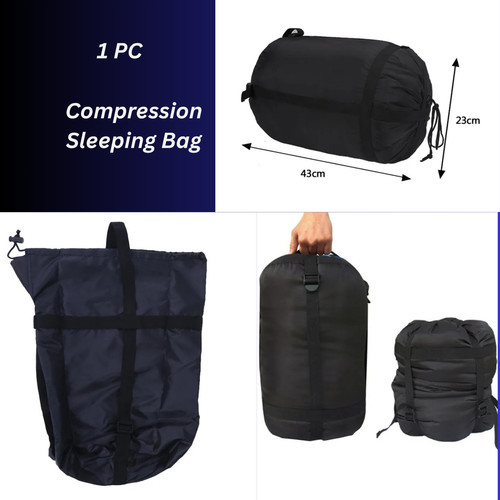 Sleeping bag compression sack - sleeping,