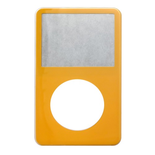 Yellow face plate for apple - plate,