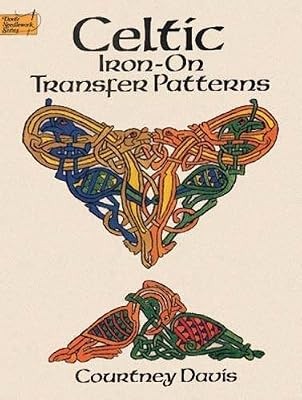 Celtic iron transfer - iron-on,