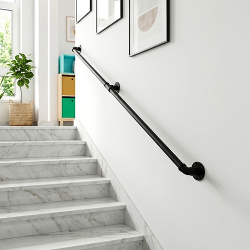 Metal handrail stair - metal, grab