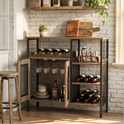 Retro wine cabinet - cabinet, storage