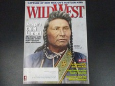Wild West Magazine April 2014 Vol 26 No 6 Chief Joseph Rustler King Western