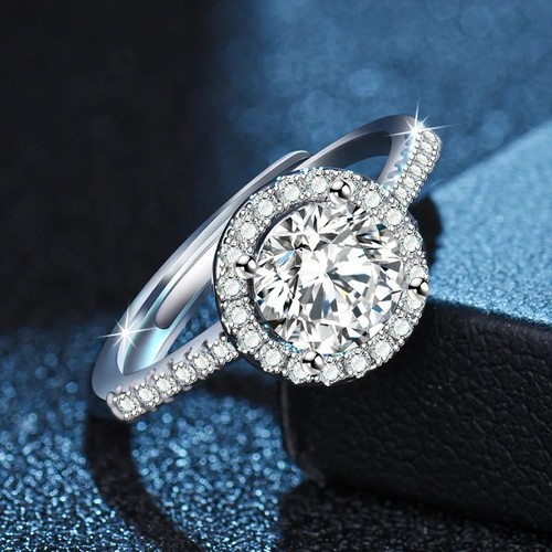 Double heart adjustable ring - heart,