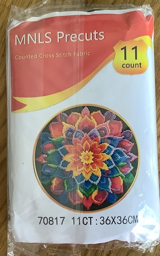 Pre printed cross stitch kit - pre-printed,