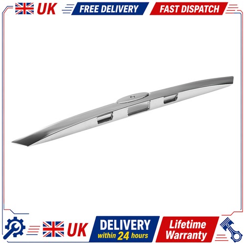 Rear chrome tailgate boot - rear,