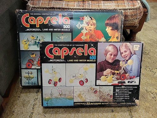 Capsela huge parts lot - capsela, 500