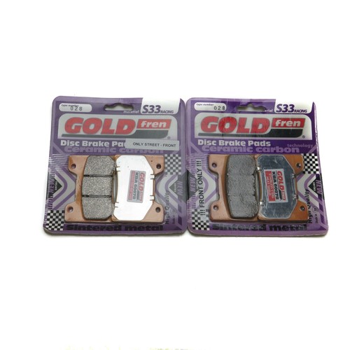 Goldfren s33 brake pads - brake, front