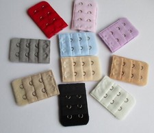 Sally’s ® Bra Extender Ladies Bra Extension Strap 2 Hooks - Various Colours