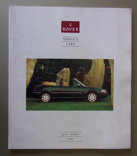 Rover range 1994 - uk, mkt