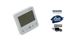 PolyPipe UFHTIME2B Underfloor Heating Control Time Clock Single or 2 Zone White