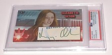 Elizabeth Olsen Signed