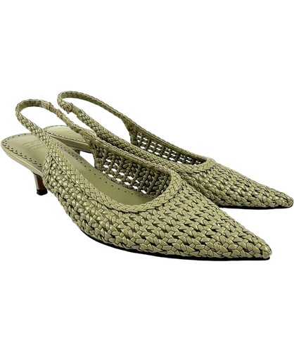 Asos green woven leather - asos,