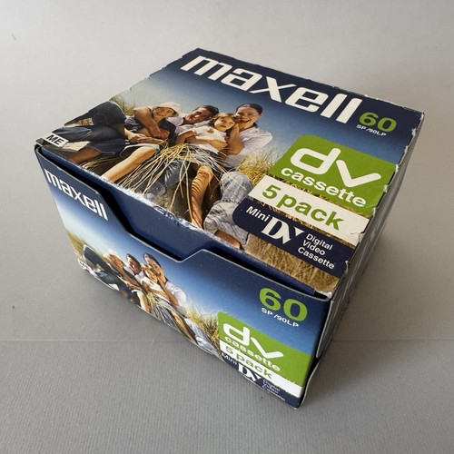Maxell 60min minidv - 5x,