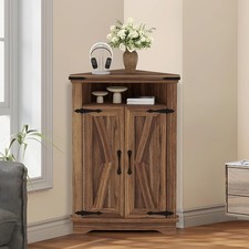 Corner storage cupboard - storage, cupboard,small