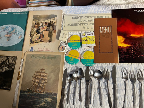 Vintage airline silverware - vintage,