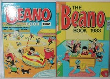 Vintage The Beano Book Annual 1982 & 1983 Unclipped Excellent Condition