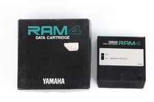 YAMAHA DATA RAM4 CARTRIDGE For TX802 DX7S DX7II RX5 RX7 New Battery From Japan