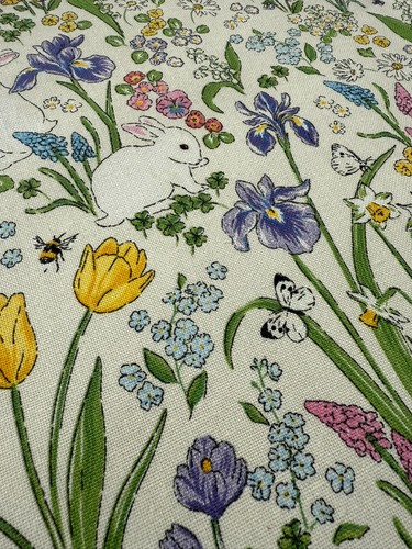 Garden rabbit bunny - bunny, fabric