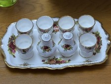 Six  Royal Albert Old Country